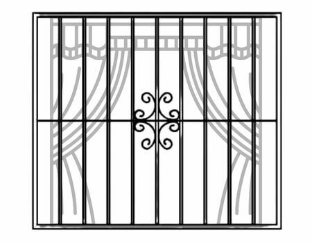 Reja ventana a medida de diseño